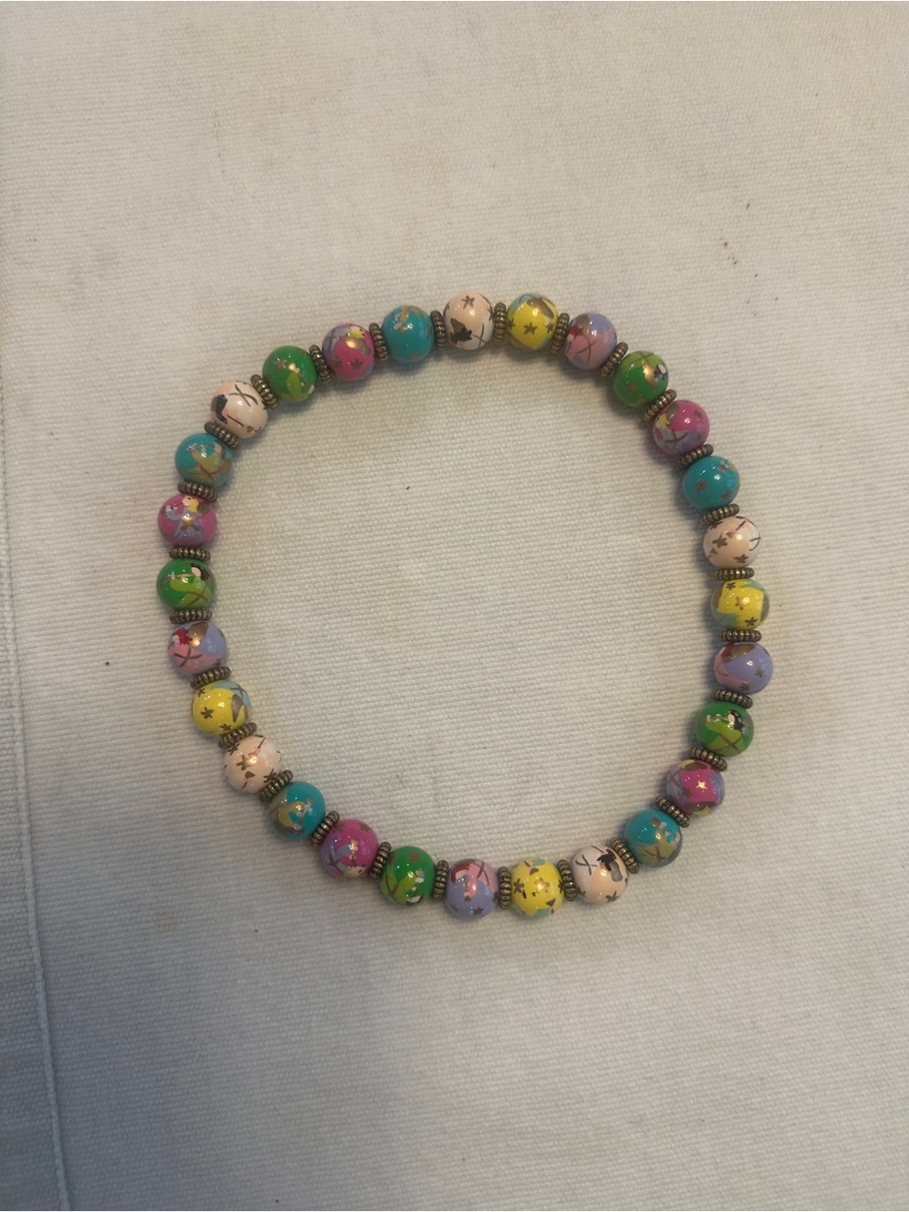 Angela Moore Multicolor Beaded Stretch necklace - Women Jewelry
